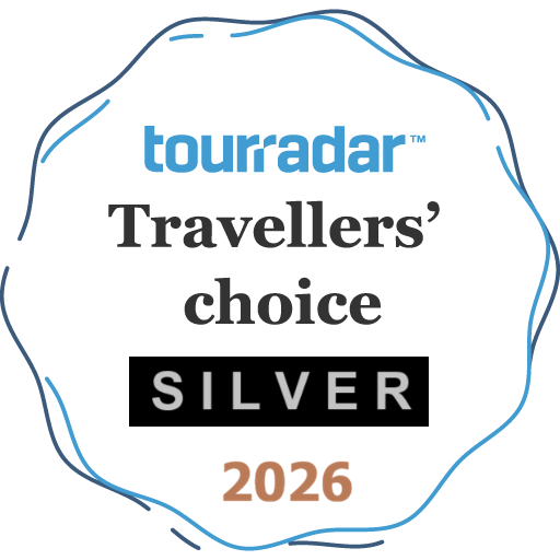 TourRadar Travellers' Choice Silver Award